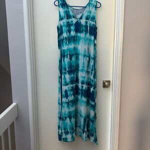 Dress; Calvin Klein.